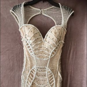 One of a kind  off white gown❤️❤️